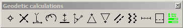 ErdaGIS Geodetic calculations